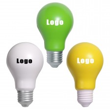 Squishy PU Light Bulb Shape Stress Ball